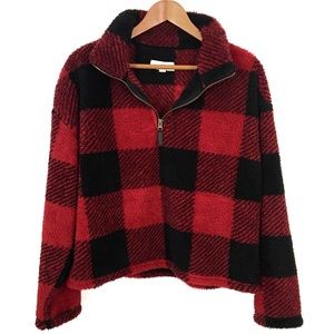 buffalo plaid teddy bear
